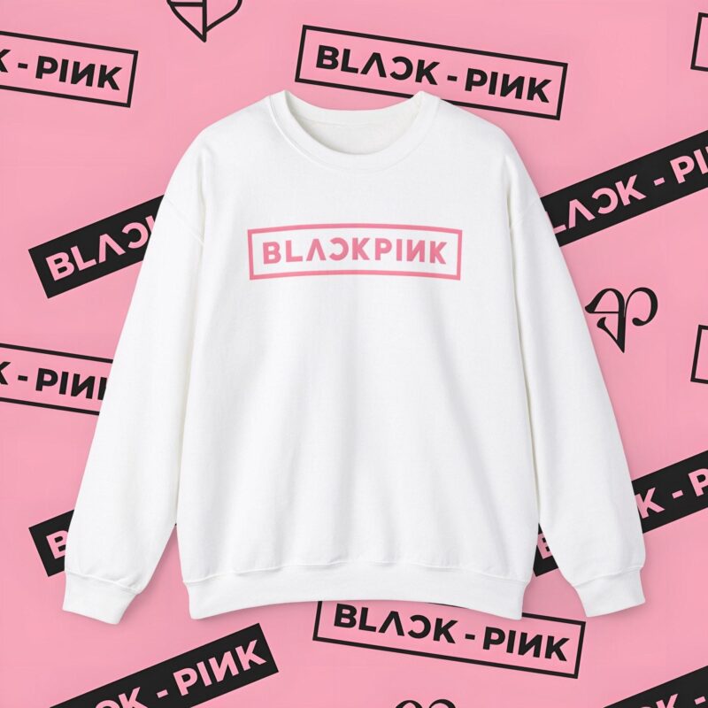 Black Pink Sweatshirt | Kpop Sweatshirt | Kpop Merch | Blackpink Merch | Blackpink In Your Area Kpop Gift | Jennie | Lisa | Jisoo | Rose