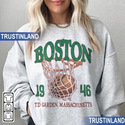 Boston Basketball Vintage Shirt, Retro 90s Basketball Graphic Tee, Gift Basketball Fan Unisex Shirt, Hoodie, Sweatshirt