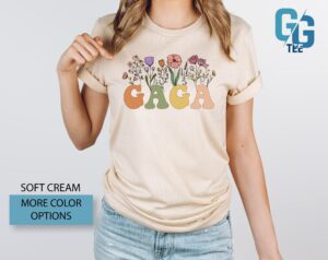 Gaga Shirt, Gift For New Grandma, Cute Gaga, Birthday Gift, Gaga Gifts T Shirt, Mother'S Day Shirt, Gaga Tee, Future Gaga Tshirt, Xmas Gift