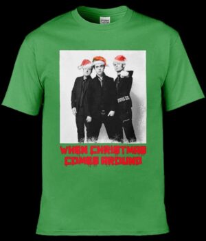 Green Day- Christmas- Punk- Festive- Music- Rock- Xmas- When Christmas Comes Around- Unisex- T-Shirt