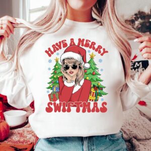 Have A Merry Swiftmas Christmas Shirt, Swiftmas Sweatshirt, Cozy Winter Apparel, Merry Christmas Shirt, Xmas Holiday Gift, Christmas Tee