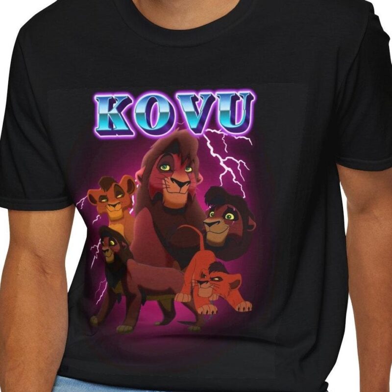 Kovu Retro 90s Bootleg Unisex T-Shirt Lion King 2 Y2k Crush Rapper