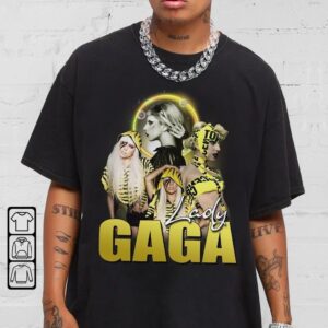 Lady Gaga Music Shirt K8, Lady Gaga Music Pop Sweatshirt, Lady Gaga Retro Vintage Graphic Musics Unisex Gift Bootleg Hoodie