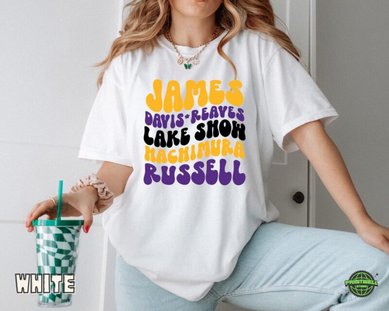 Los Angeles Lakers Legends Tribute Shirt, Lakers Fan Gift, Lakeshow, Gifts For Him And Her, Basketball Fan Gift, Nba Fan Gift, Basketball