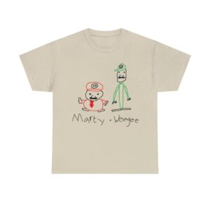 Marty And Weegee Shirt Cute Silly Meme T-Shirt