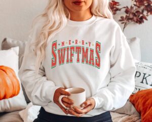 Merry Swiftmas Shirt - Christmas Songs Shirt - Christmas Album Shirt - Swiftie Xmas Shirt - Gift For Swiftie Shirt - Christmas Shirt