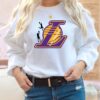 Nba Basketball Sweatshirt, Los Angeles Lakers Sweater, Lebron James Tee, Kobe Bryant Shirt - Unisex Heavy Blend Crewneck Sweatshirt.