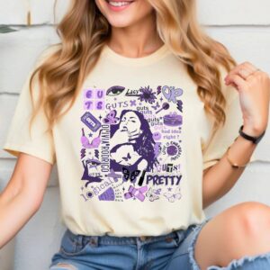 Olivia Rodrigo Guts Tour 2024 Fan Gifts T-Shirt Olivian Guts Tour 2024