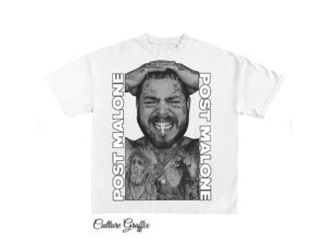 Post Malone Bootleg Shirt White, Vintage Rap Hip Hop Tee Post Malone, Oversized Heavy Cotton Tee, Post Malone T Shirt, Vintage Graphic Tee