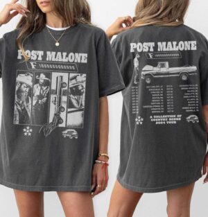 Post Malone Tour Shirt, Vintage Post Malone Shirt, Post Malone The F-1 Trillion Album Shirt, Post Malone Merch, I Had Some Help, Posty Tee