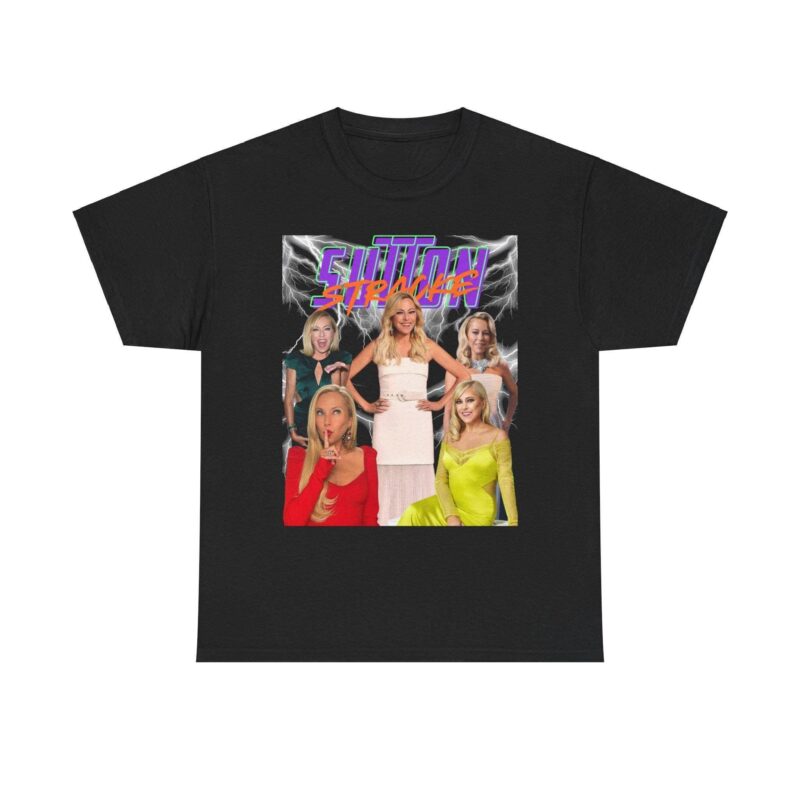 Real Housewives Of Beverly Hills Sutton Stracke Lightning T-Shirt, Rhobh Bravo Tee, Unisex Cotton Top