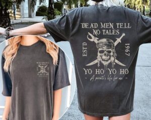 Retro 90s Pirates Of The Caribbean Shirt, Vintage Dead Men Tell No Tales Shirt, Yo Ho A Pirates Life, Mickey Caribbean Shirt