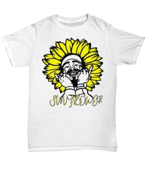 Sunflower Post Malone Shirt, Post Malone Clothes, Post Malone Sweatshirt, Hoodie, Posty Unisex Graphic Tee, Bootleg Posty Graphic Tee