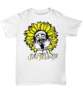 Sunflower Post Malone Shirt, Post Malone Clothes, Post Malone Sweatshirt, Hoodie, Posty Unisex Graphic Tee, Bootleg Posty Graphic Tee