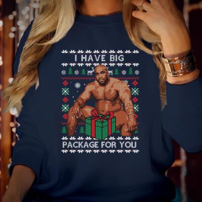 Sweatshirt (5292) Merry Christmas I Have Big Package For You Funny Ugly Barry Rude Men Holiday Festive Xmas Jumper