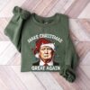 Trump Christmas Sweatshirt, Make Christmas Great Again, Trump Sweater, Holiday Sweater, Christmas Shirt, Christmas Gift, Maga, Trump 2024