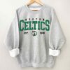 Vintage 90s Boston Celtics Shirt, Crewneck Boston Celtics Sweatshirt, Hoodie Retro For Women And Men Basketball Christmas