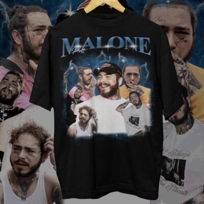 Vintage Post Malone Bootleg Rap Music Merch Shirt, Retro Post Malone T Shirt Rap 90s Tee Unisex Shirt, Bootleg Malone Shirt I Had Some Help