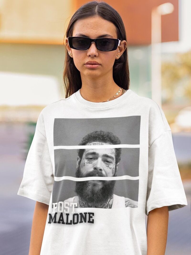 Vintage Post Malone Shirt, Malone Rap Music Lover T-Shirt, Post Malone F1 Trillion Tour Tee, Posty Rapper Shirt, Malone Music The Album Tee