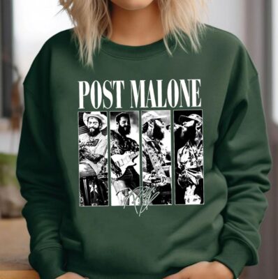 Vintage Post Malone Sweatshirt Shirt, Malone Rap Music Shirt Sweatshirt, F1 Trillion Tour Sweatshirt Shirt, Posty Rapper Sweatshirt