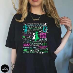 Wicked A New Musical Vintage T-Shirt, Musical Wicked Shirt, Wicked Shirt, Music Lovers Shirt, Halloween Shirt, Witch Shirt, Stephen Schwartz