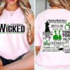 Wicked Colorful Shirt, Defy Gravity Broomstick Magic Wand Hoodie, Wizard Of Oz Tee, Witch Pink And Green