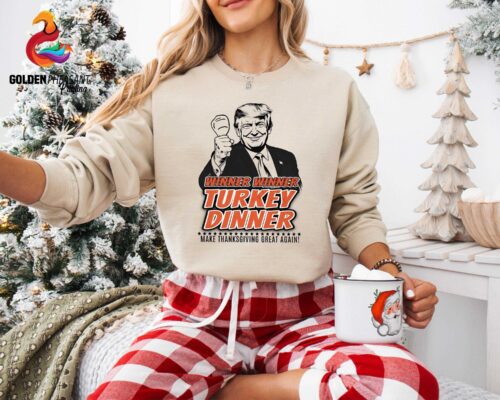 Winner Winner Turkey Dinner Shirt, Trump Shirt, President Trump Shirt, Trump Victory Shirt, Winner Trump Shirt, Trump Thanksgiving Shirt