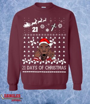 21 Savage Days Of Christmas Ugly Christmas Sweater