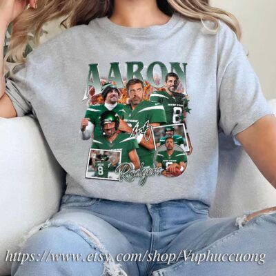 Aaron Rodgers Vintage 90s Football T-shirt