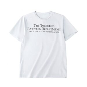 Alls Fair in Love Litigation Shirt Tortured Lawyers Edition