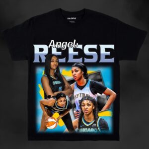 Angel Reese Chicago Sky Basketball Vintage Shirt