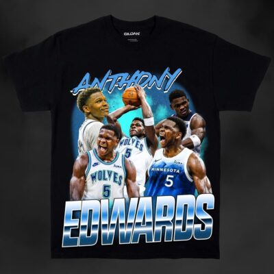 Anthony Edwards Timberwolves Basketball Shirt