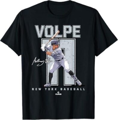 Anthony Volpe Number Portrait New York Shirt