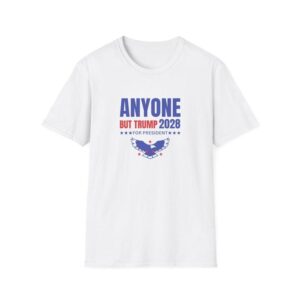 Anyone But Trump 2028 Unisex Softstyle Shirt