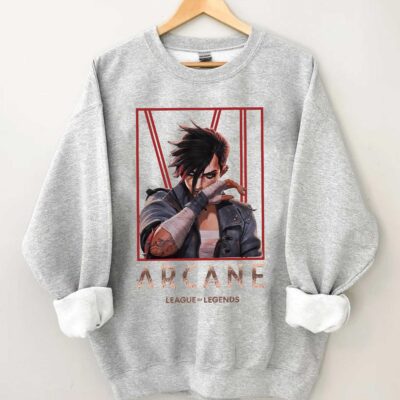 Arcane Vi Dark Wash New Season Unisex Sweatshirt