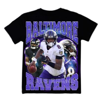 Baltimorer Ravens 8 Lamar Jackson Shirt