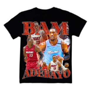 Bam Adebayo Miami Heat Basketball Shirt