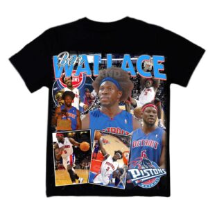 Ben Wallace Detroit Pistons Basketball Shirt