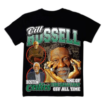 Bill Russell Basketball NBA Shirt