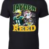 Black Jayden Reed Bootleg Style T-Shirt