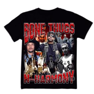 Bone Thugs-N-Harmony Hip Hop Bootleg Shirt