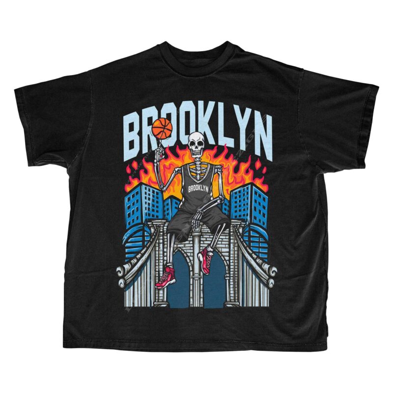 Brooklyn Basketball Graphic T-Shirt