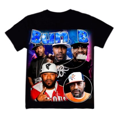 Bun B Bernard James Freeman Rapper Shirt