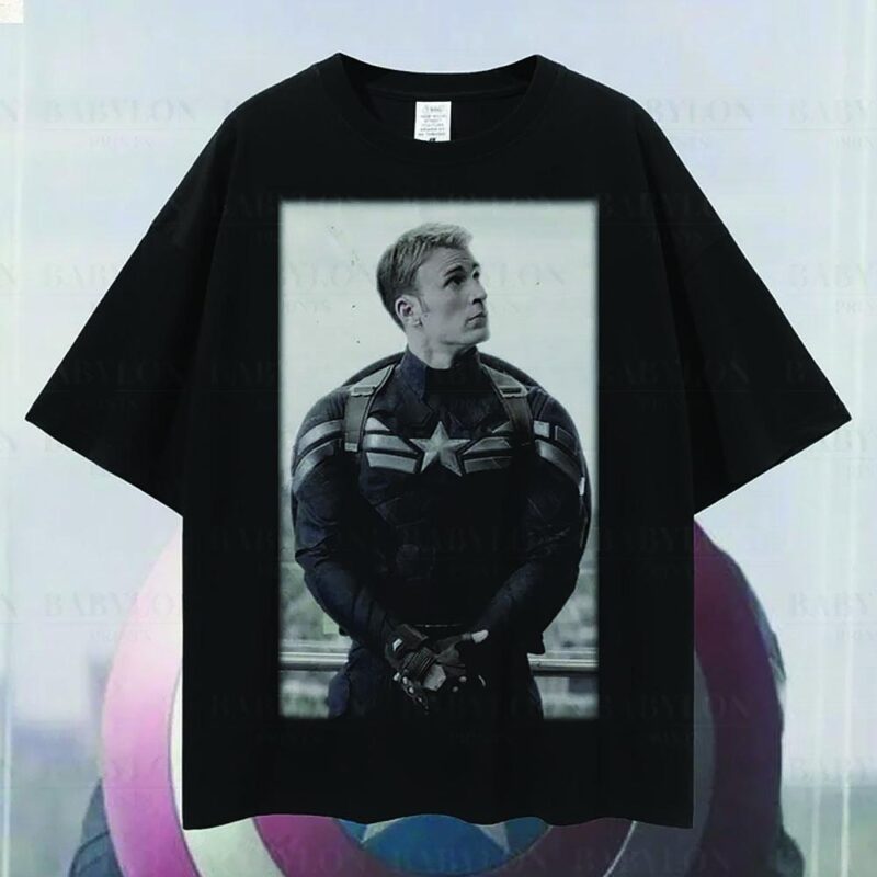 Captain America Movie Steve Rogers Marvel Shirt