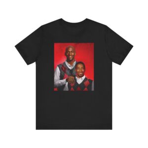 Chicago Basketball Michael Jordan And Scottie Pippen Step Brothers Poster T-Shirt