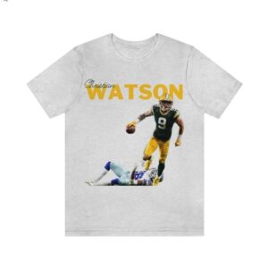 Christian Watson Touchdown | Green Bay Packers NFL Football | Cowboys | Christian Watson T Shirt