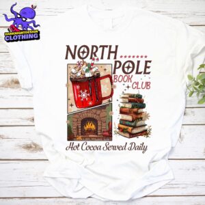 Christmas North Pole Book Club T-Shirt