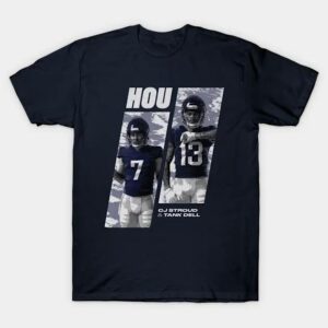 C.J. Stroud & Tank Dell Houston Area Code Shirt