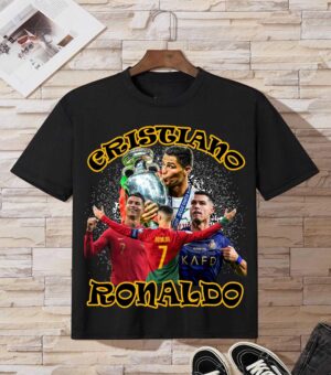 Cristiano Ronaldo Footballer Vintage 90s Bootleg Shirt