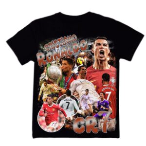 Cristiano Ronaldo Vintage 90s Footballer Shirt